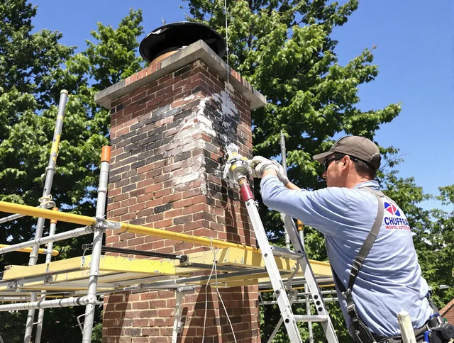 Structural chimney repair by Weston Chimney Sweep in Weston, FL